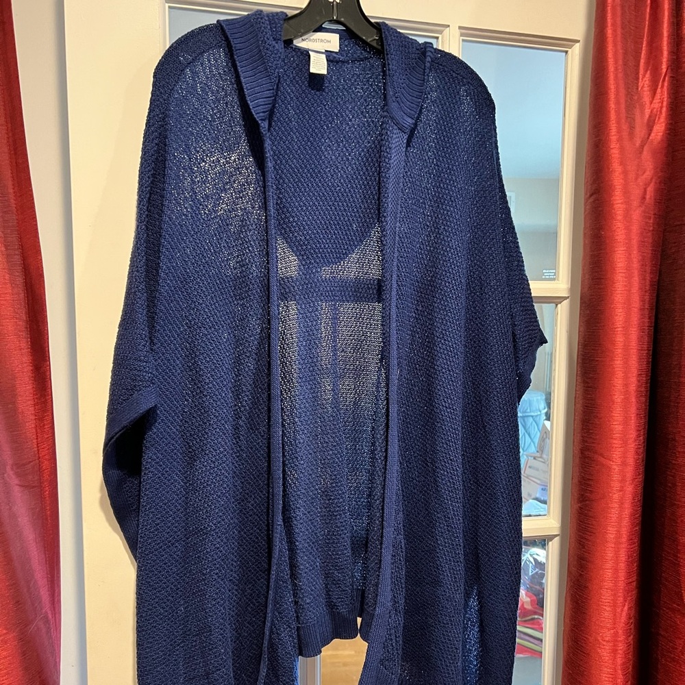 Nordstrom poncho sweater